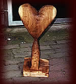 Grobholzdesign Holz-Herz