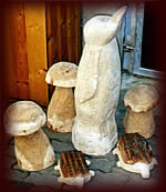 Pinguin Schildkr&ouml;te Pilze